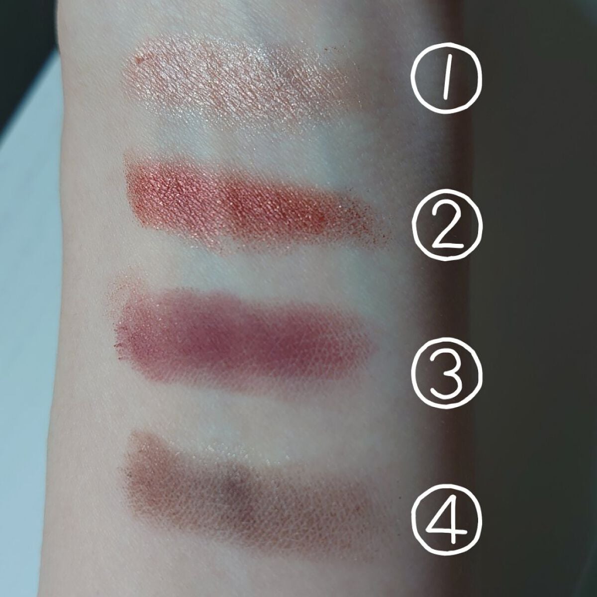 &be パレットアイシャドウ/&be/アイシャドウパレットを使ったクチコミ(3枚目)