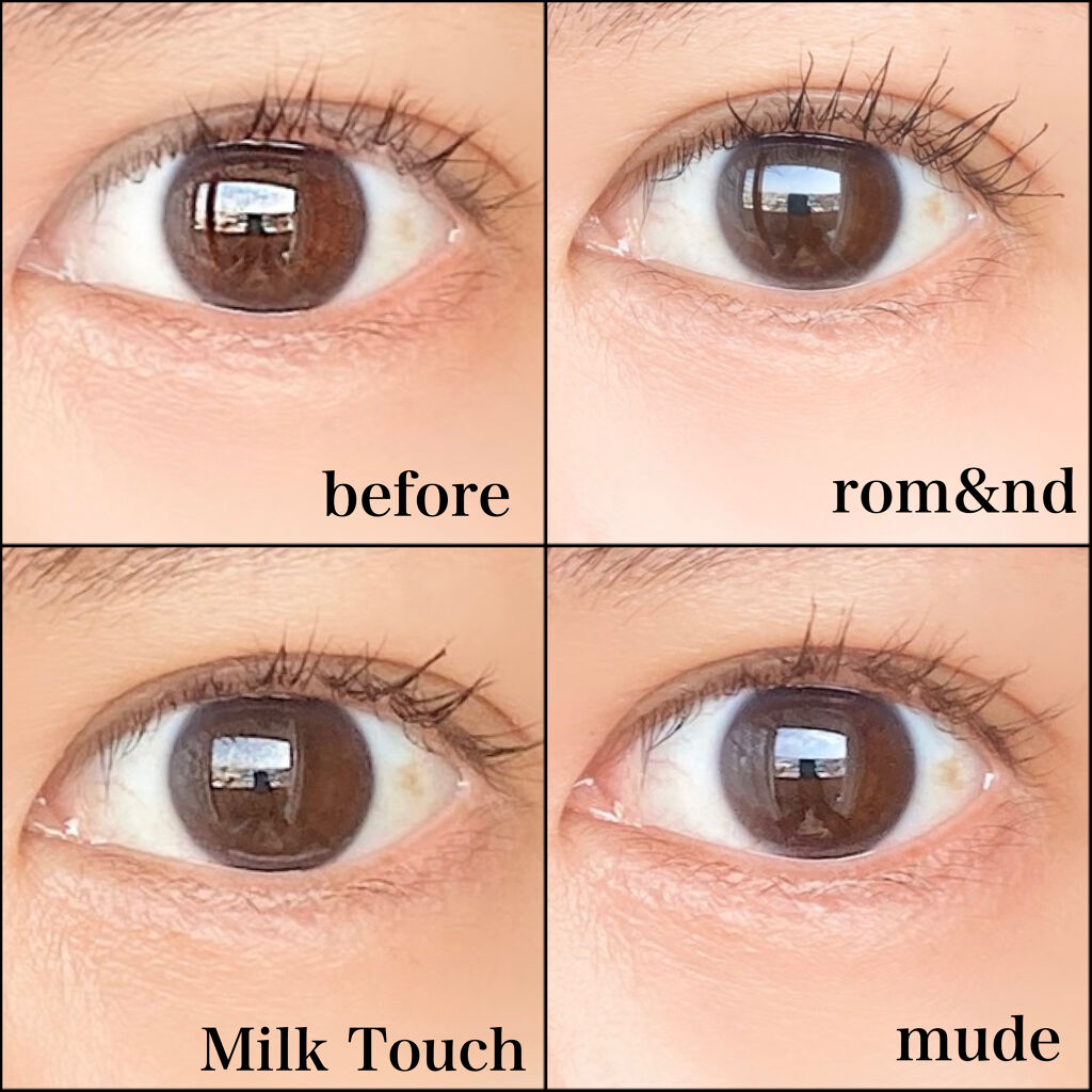 オールデイ ロング アンド カール マスカラ/Milk Touch/マスカラを使ったクチコミ（2枚目）