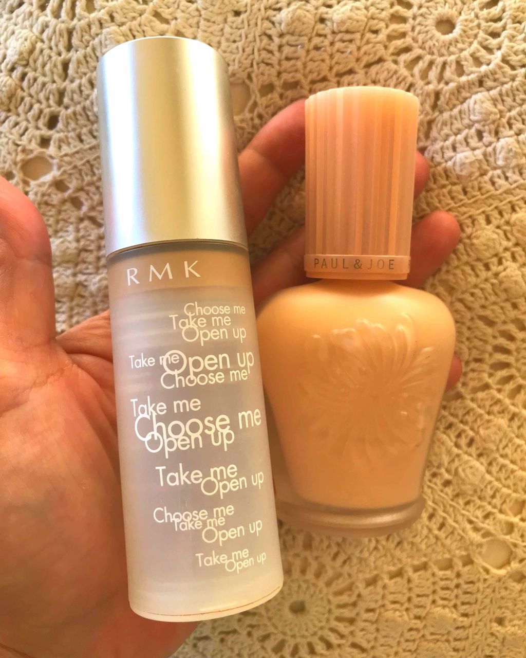 RMK ジェルクリーミィファンデーション/RMK/クリーム・エマルジョンファンデーションを使ったクチコミ（1枚目）