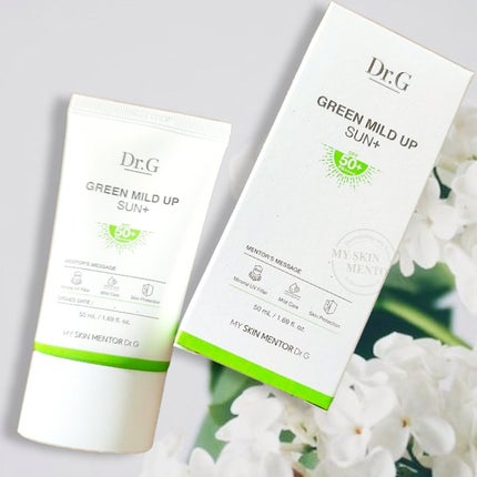 グリーンマイルドアップサンプラス/Dr.G/日焼け止めクリームを使ったクチコミ(3枚目)