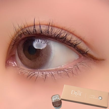 Diya Bloom UVモイスト チェリーブロッサム/Diya/カラーコンタクトレンズの画像