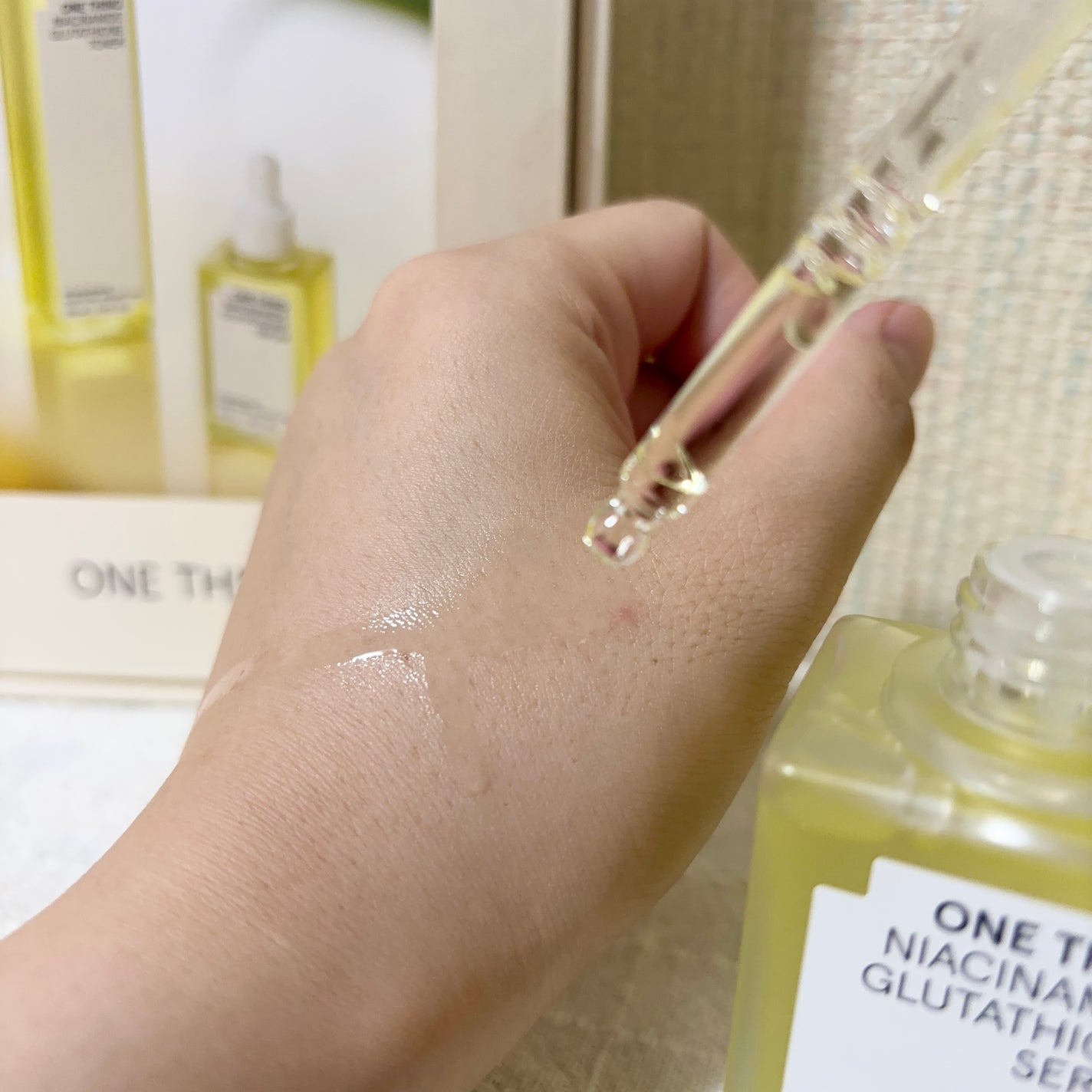 ナイアシンアミドグルタチオントナー/ONE THING/化粧水を使ったクチコミ(4枚目)