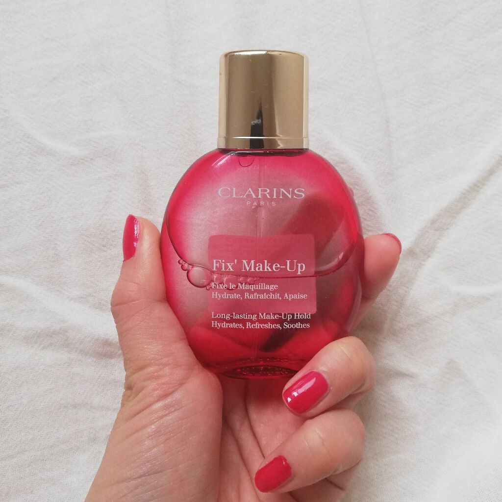 フィックス メイクアップ/CLARINS/ミスト状化粧水を使ったクチコミ(1枚目)