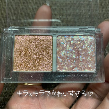  デュオ ポケット グリッター シャドウ 03 SALTED SUGARPLUM/PERIPERA/アイシャドウパレットの画像