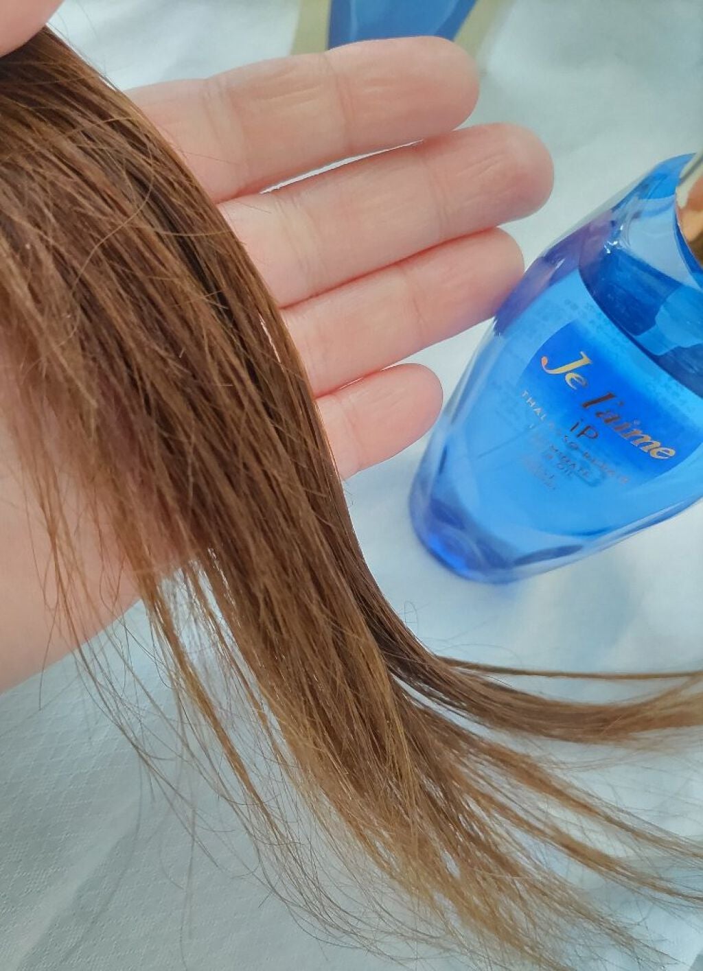 iP タラソリペア 補修美容液 シャンプー/トリートメント (モイスト&スムース)/Je l'aime/市販シャンプーを使ったクチコミ(8枚目)