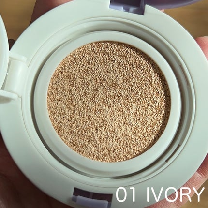 パンテノールバリアクッション/COSNORI/クッションファンデーションを使ったクチコミ(4枚目)