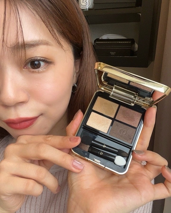 オンブルクルールクアドリ/クレ・ド・ポー ボーテ/アイシャドウパレットを使ったクチコミ(4枚目)