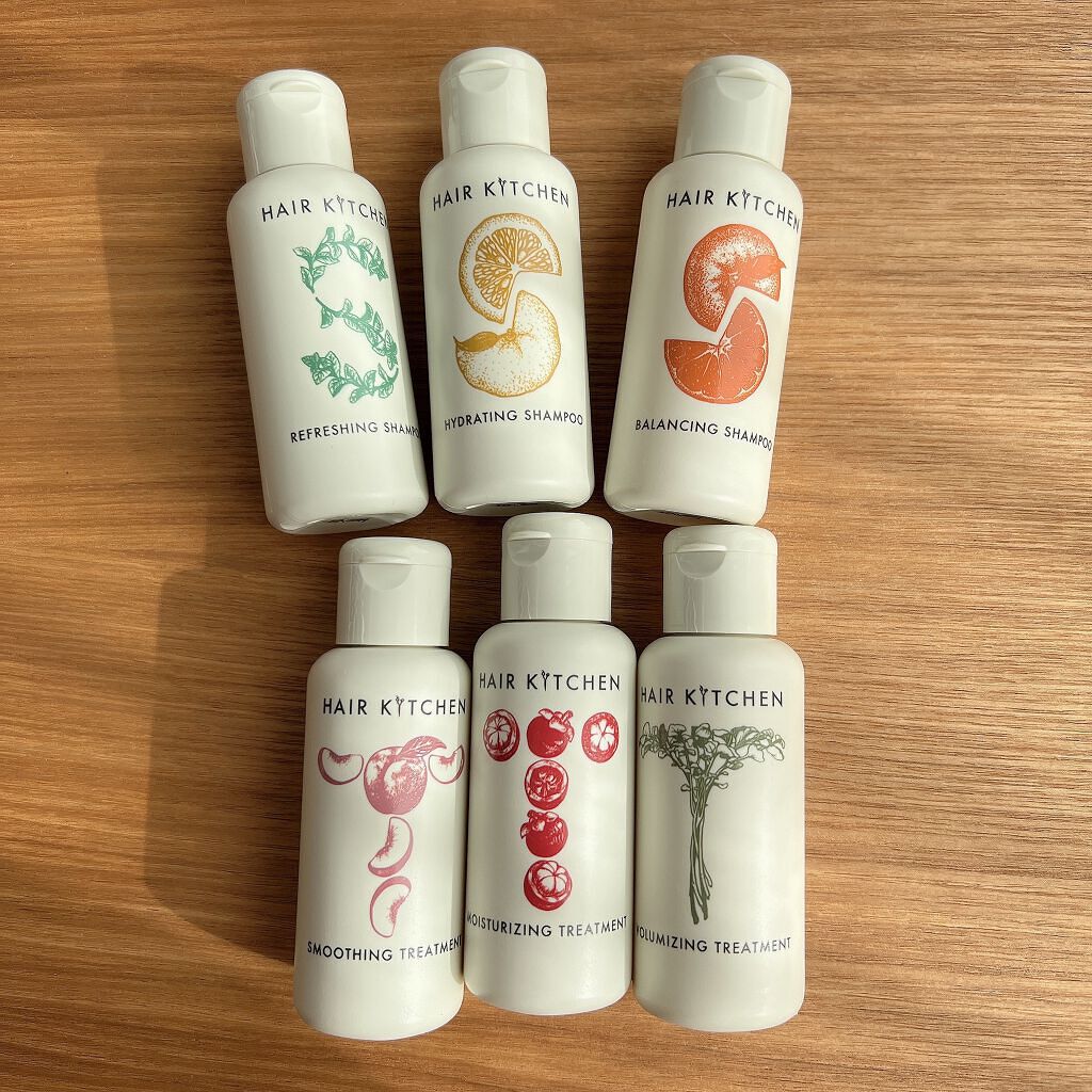hairkitchen ホームケア ミニボトルセット/HAIR KITCHEN/サロンシャンプーを使ったクチコミ（3枚目）
