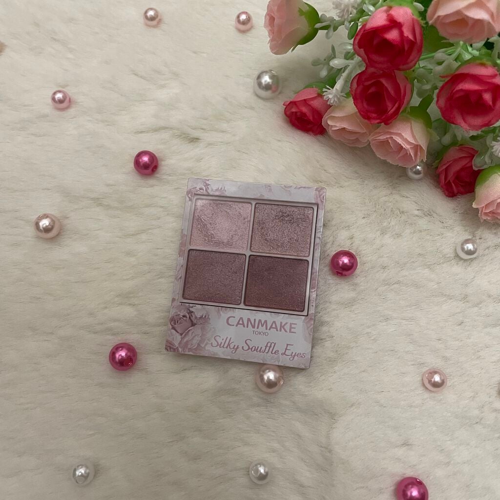 シルキースフレアイズ/キャンメイク/アイシャドウパレットを使ったクチコミ(2枚目)