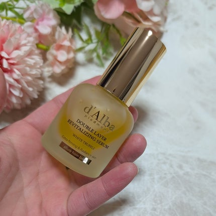 ホワイトトリュフダブルレイヤーリバイタライジングセラム/ダルバ/美容液を使ったクチコミ(3枚目)