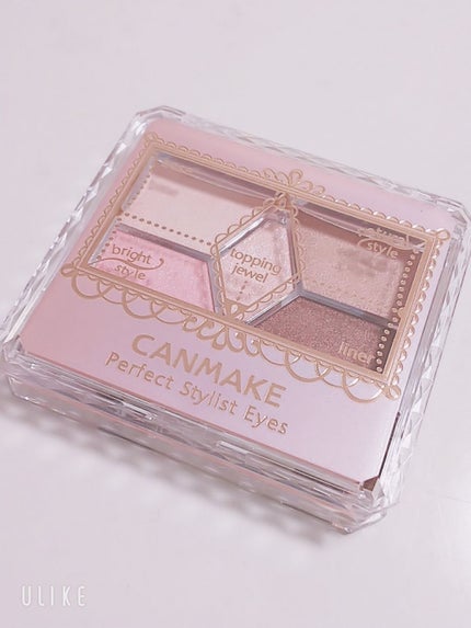 【旧品】パーフェクトスタイリストアイズ/キャンメイク/アイシャドウパレットを使ったクチコミ(1枚目)