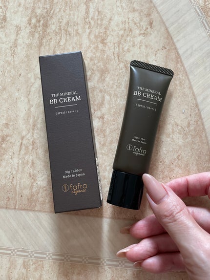 fafraオーガニック ミネラルBBクリーム/fafra/BBクリームを使ったクチコミ(1枚目)