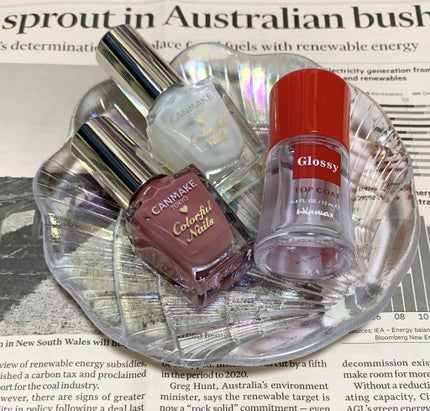 カラフルネイルズ/キャンメイク/マニキュアを使ったクチコミ(2枚目)