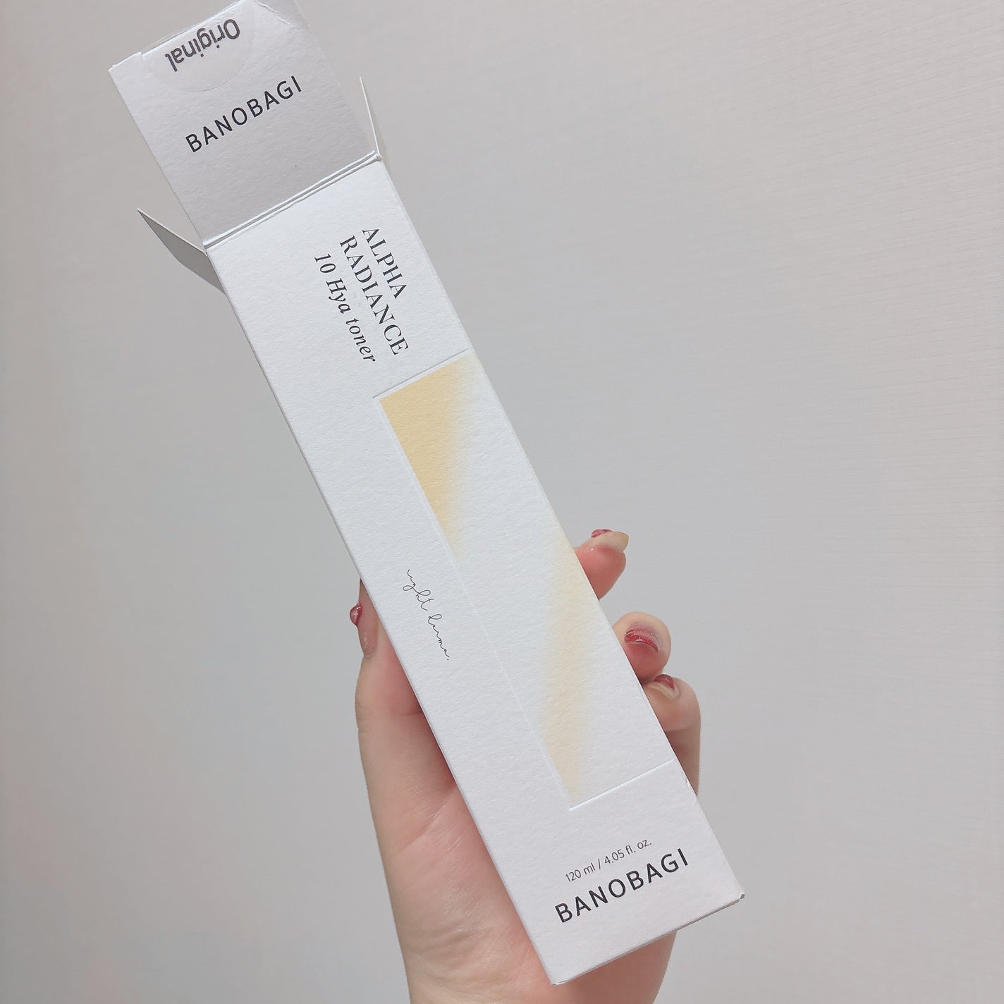 アルファラディアンス10ヒヤトナー/BANOBAGI/化粧水を使ったクチコミ(3枚目)