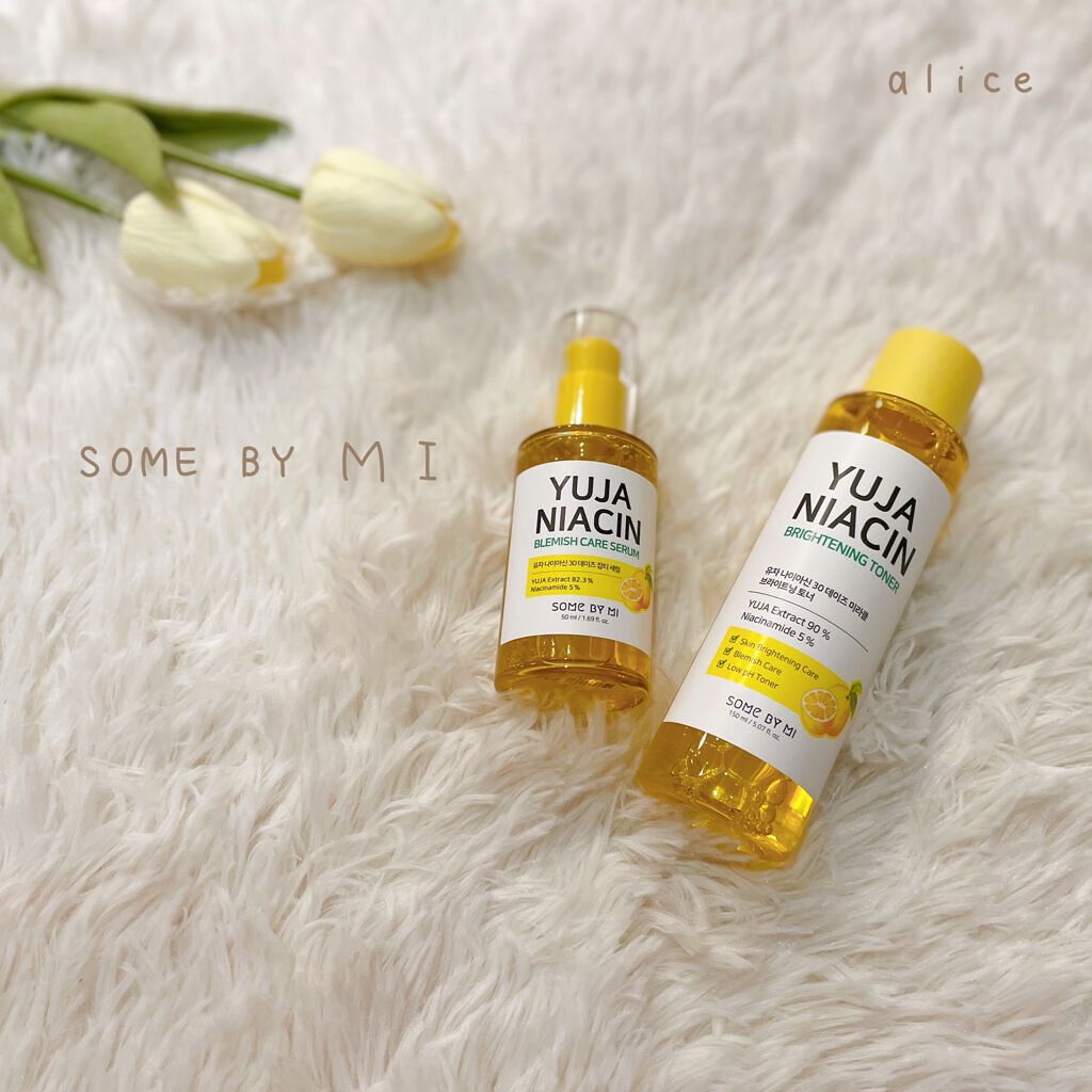 ユズナイアシン30 デイズ ミラクルブライトニング トナー/SOME BY MI/化粧水を使ったクチコミ（1枚目）