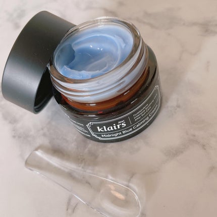 ミッドナイトブルーカーミングクリーム/Klairs/フェイスクリームを使ったクチコミ(1枚目)