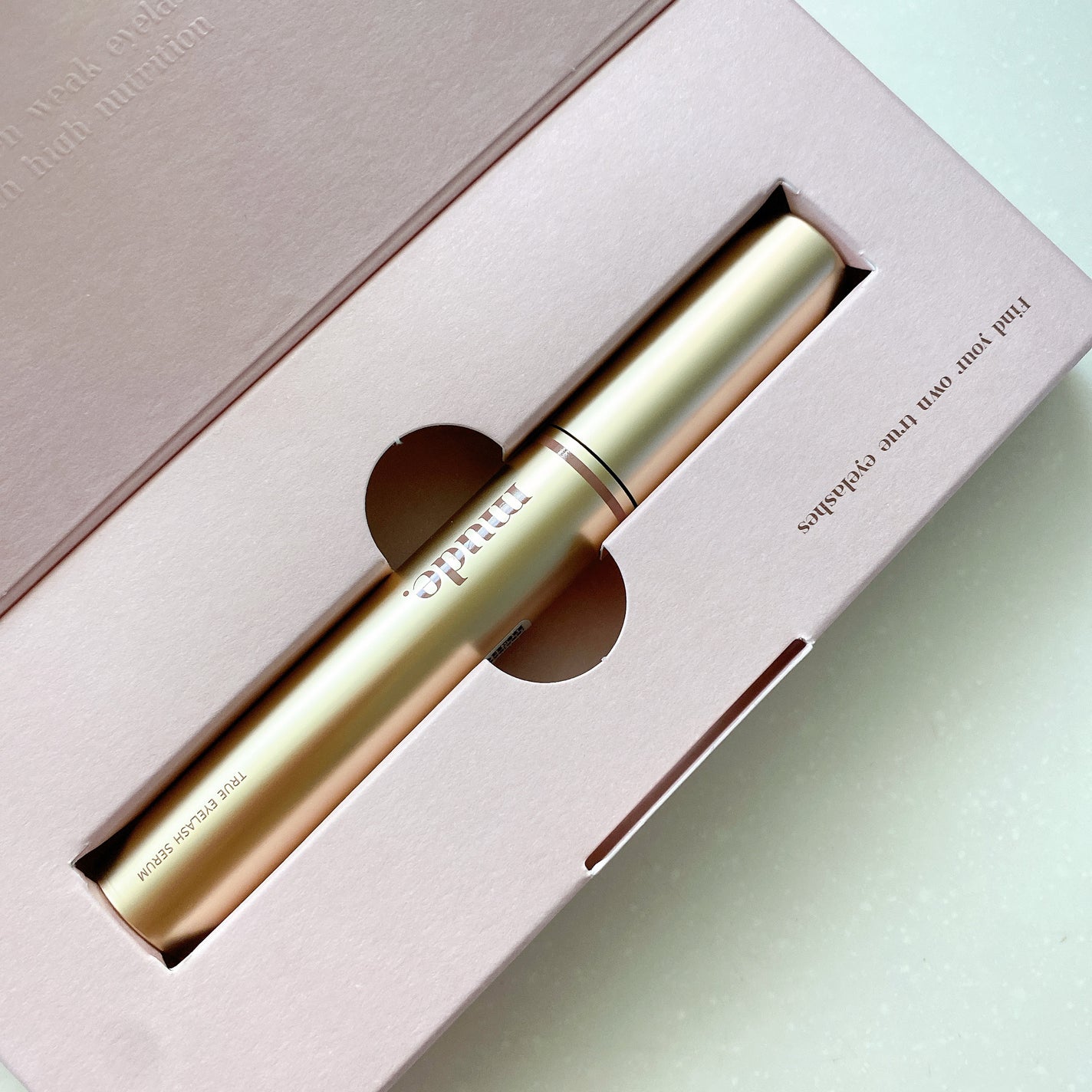 トゥルーアイラッシュセラム/mude./まつげ美容液を使ったクチコミ(9枚目)