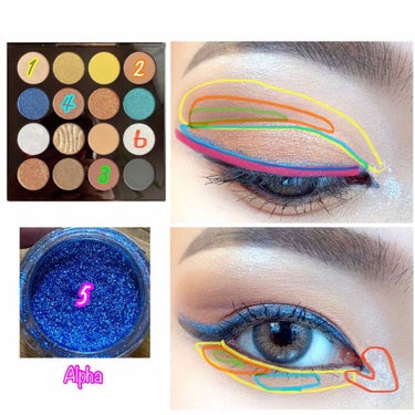 Sigil Inspired Magic Eyeshadows/SIGIL inspired/シングルアイシャドウを使ったクチコミ（6枚目）