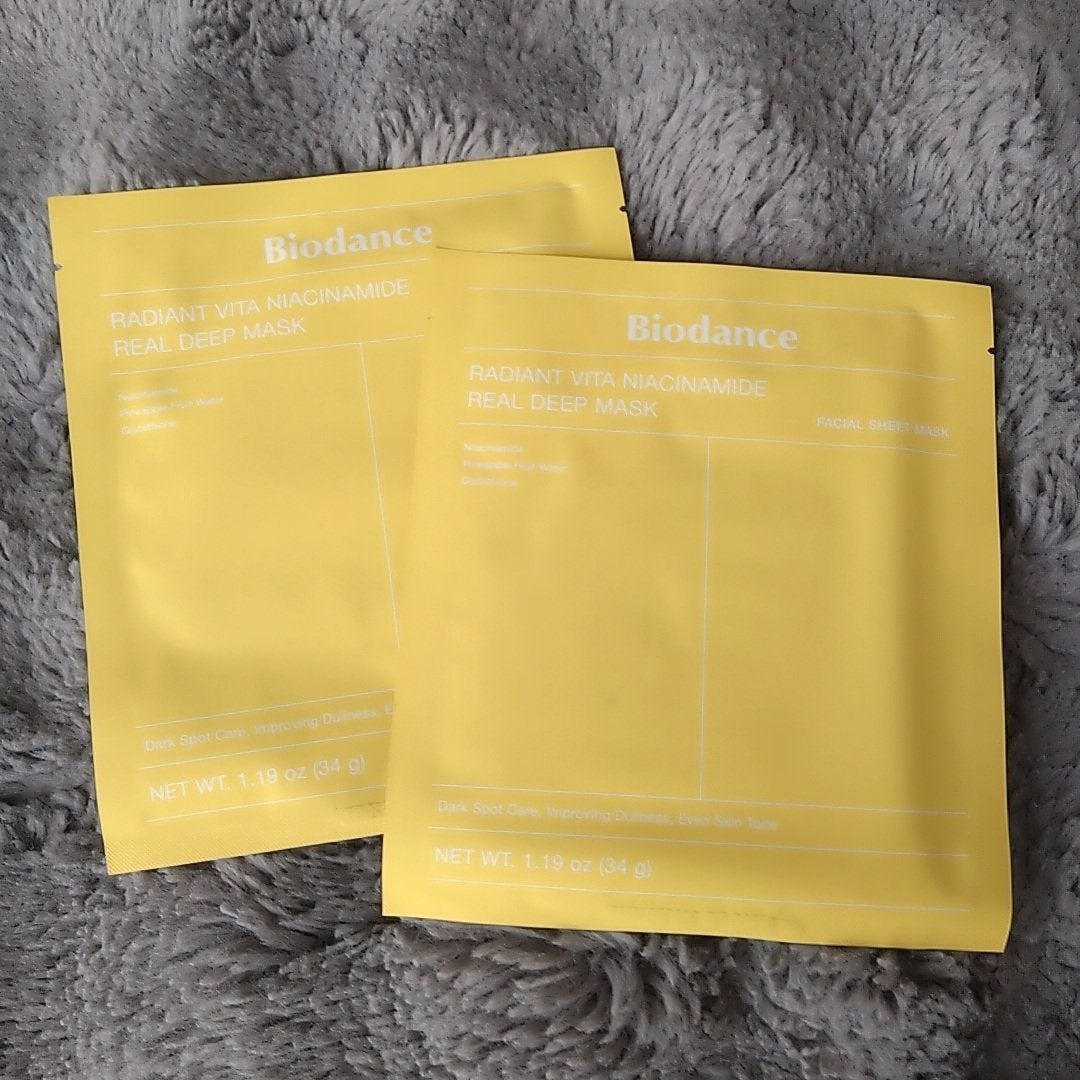 ビタナイアシンアミド リアルディープマスク/Biodance/シートマスク・パックを使ったクチコミ(4枚目)