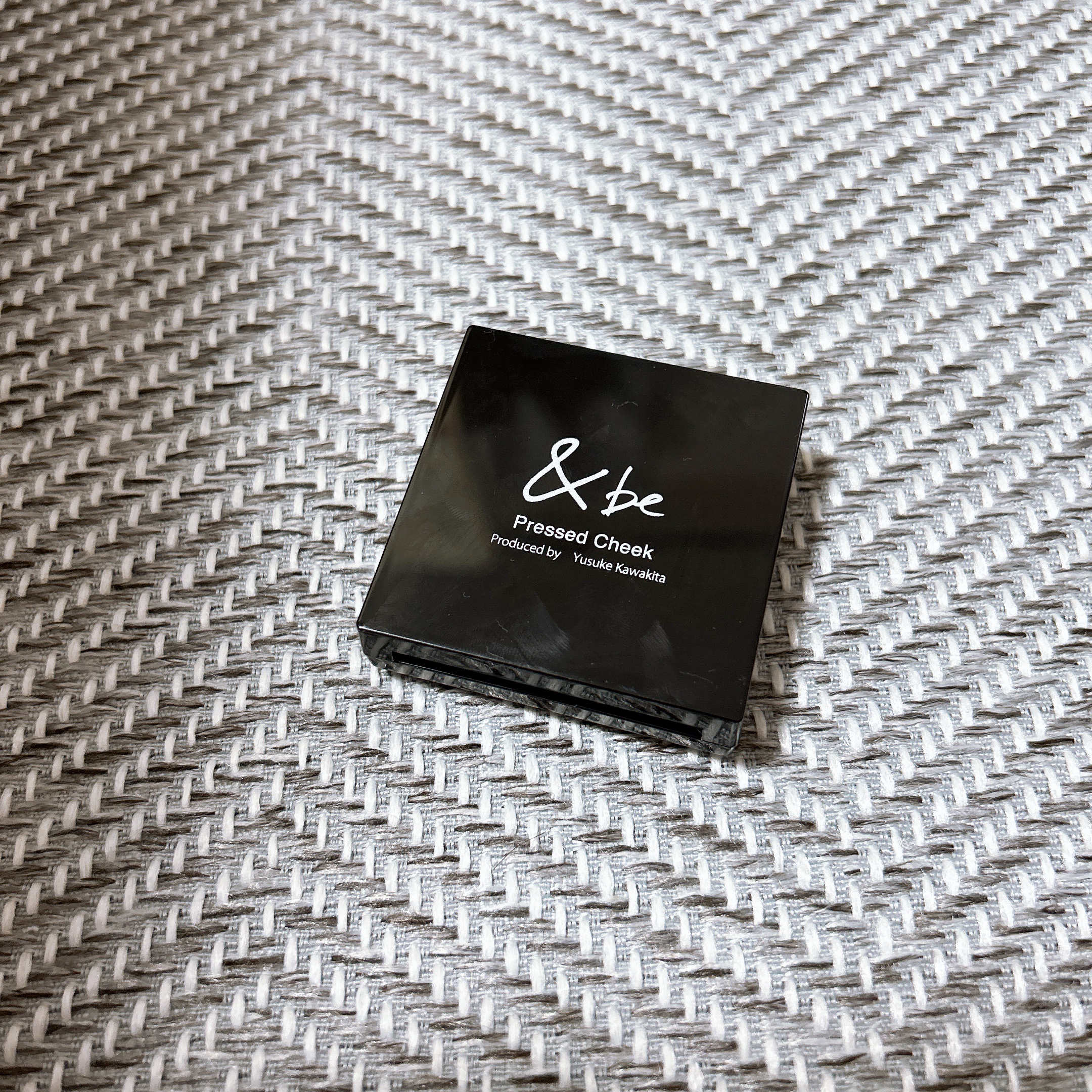 プレストチーク/＆be/パウダーチークを使ったクチコミ（1枚目）