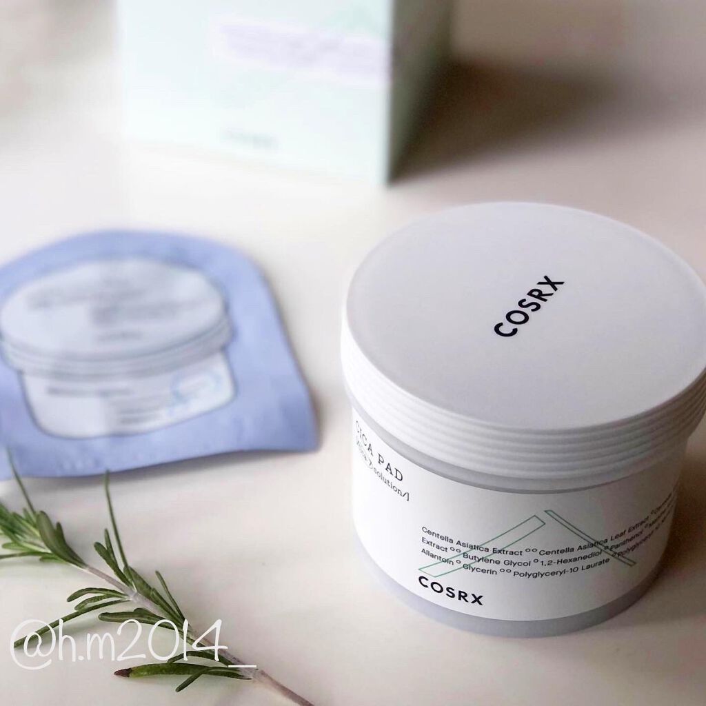 ピュアフィットシカパッド /COSRX/トナーパッドを使ったクチコミ（3枚目）