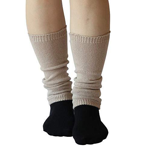 極暖シルク レッグウォーマー 04 砂色