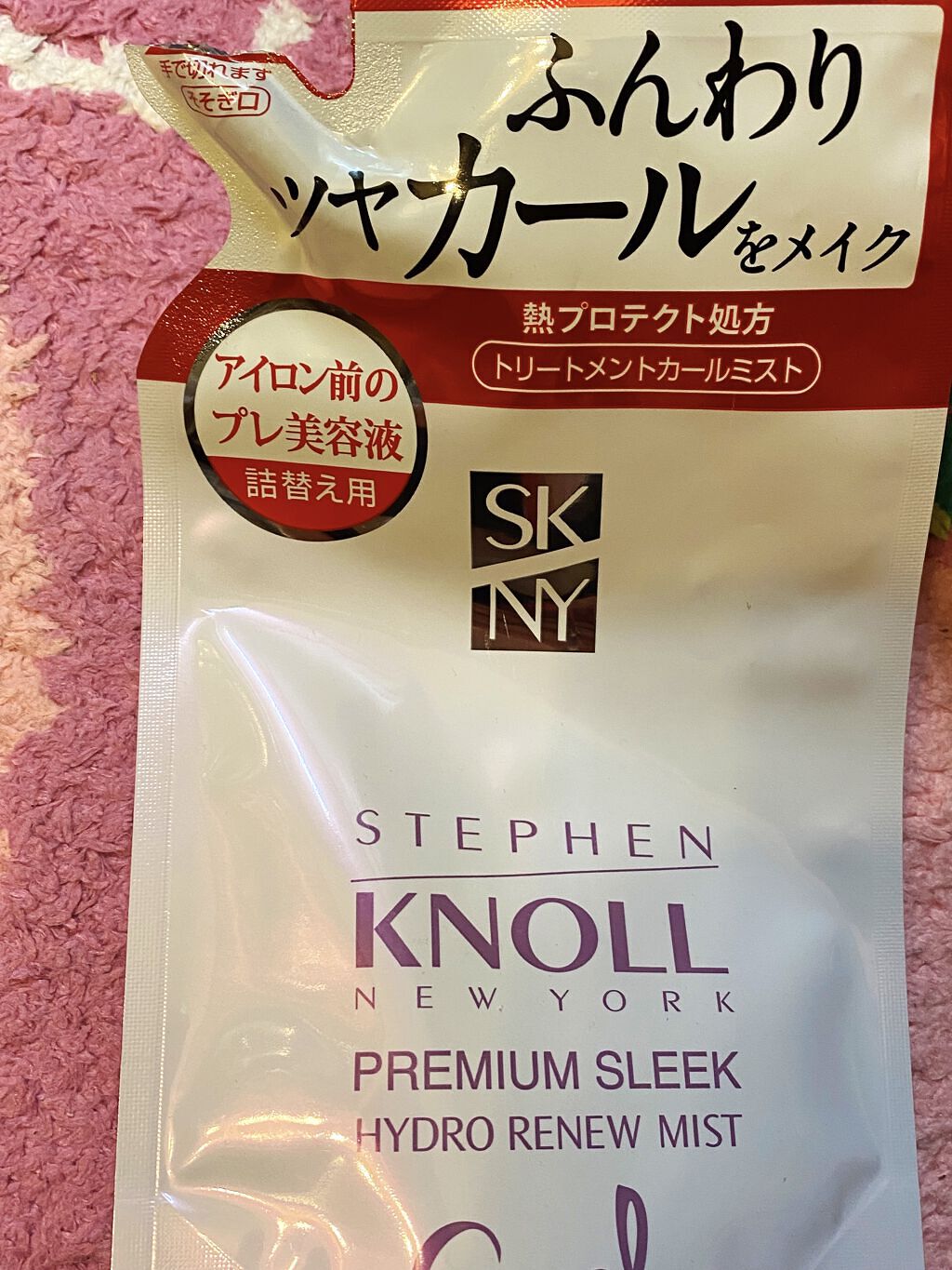 プレミアムスリーク ハイドロリニュー ミスト カール/スティーブンノル ニューヨーク/プレスタイリング・寝ぐせ直しを使ったクチコミ（1枚目）