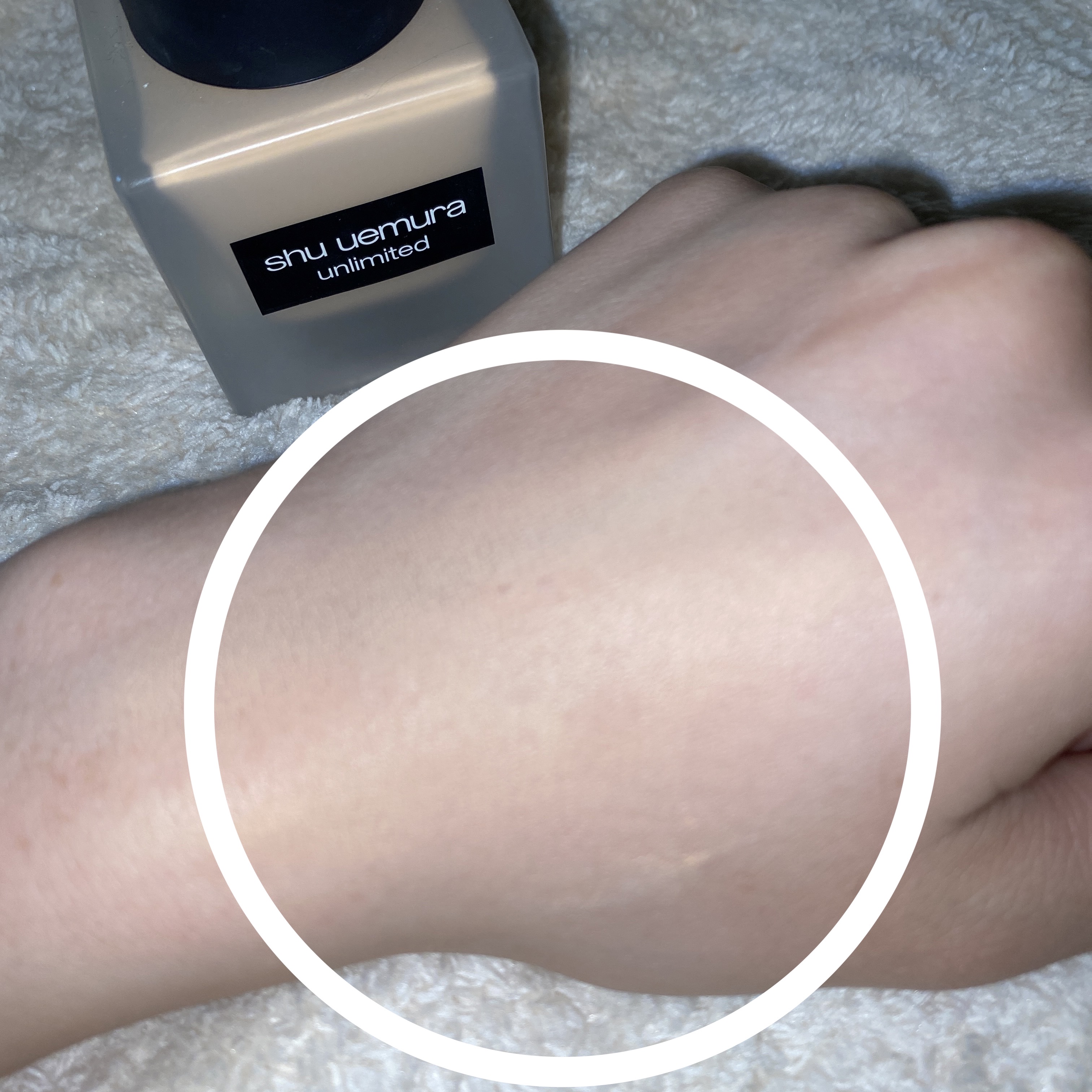 （旧）アンリミテッド ラスティング フルイド/shu uemura/リキッドファンデーションを使ったクチコミ（3枚目）