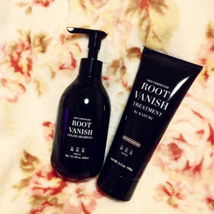 ROOT VANISH 白髪染めカラーシャンプー/ トリートメント/綺和美/市販シャンプーを使ったクチコミ(1枚目)