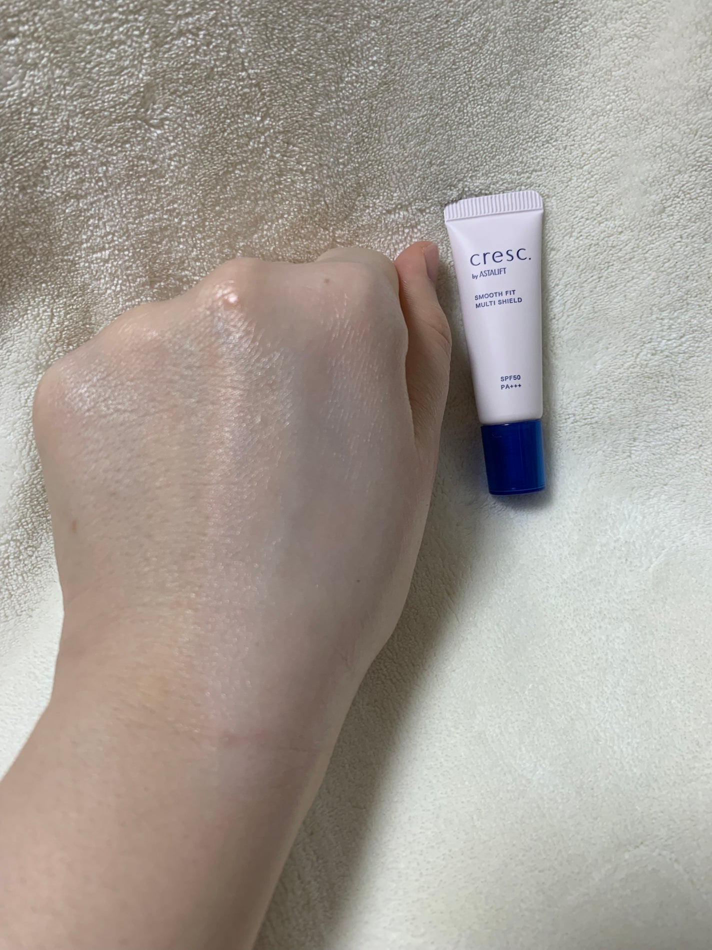 スムースフィット マルチシールド/cresc. by ASTALIFT/化粧下地を使ったクチコミ(2枚目)