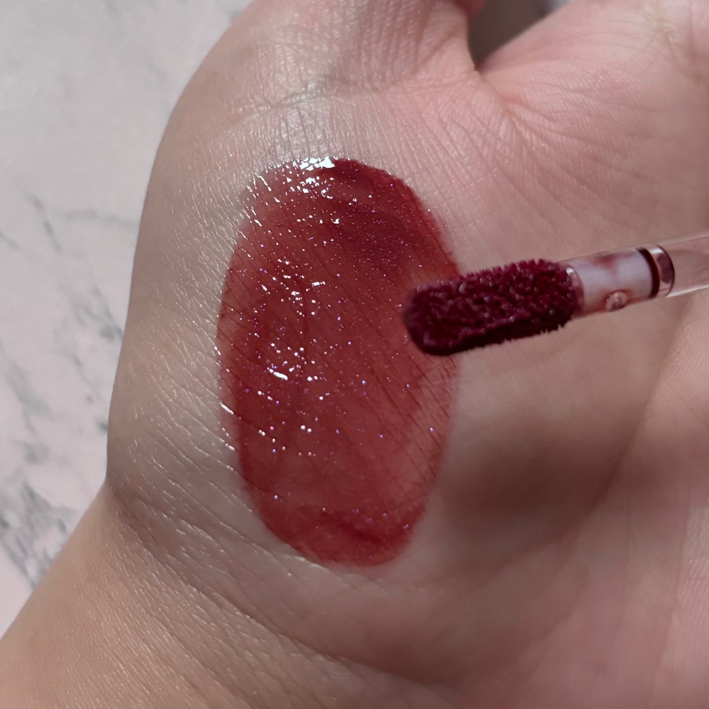 Melty flower lip tint/haomii/口紅を使ったクチコミ(2枚目)