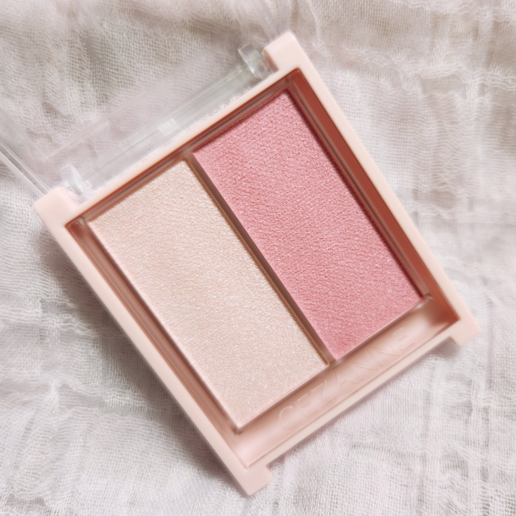 フェイスグロウカラー/CEZANNE/クリームハイライトを使ったクチコミ（2枚目）