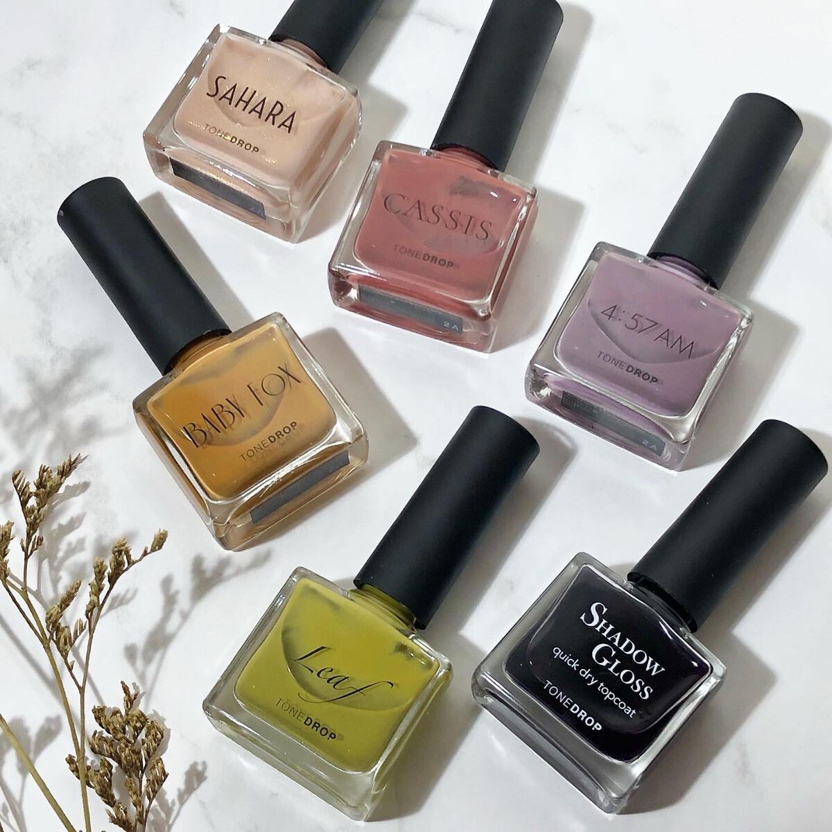 TONE DROP シャドウグロス クイックドライトップコート T02/D-UP/ネイルトップコートを使ったクチコミ(7枚目)