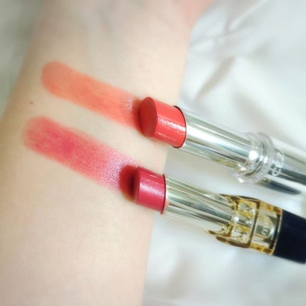 ラスティンググロスリップ/CEZANNE/口紅を使ったクチコミ(2枚目)