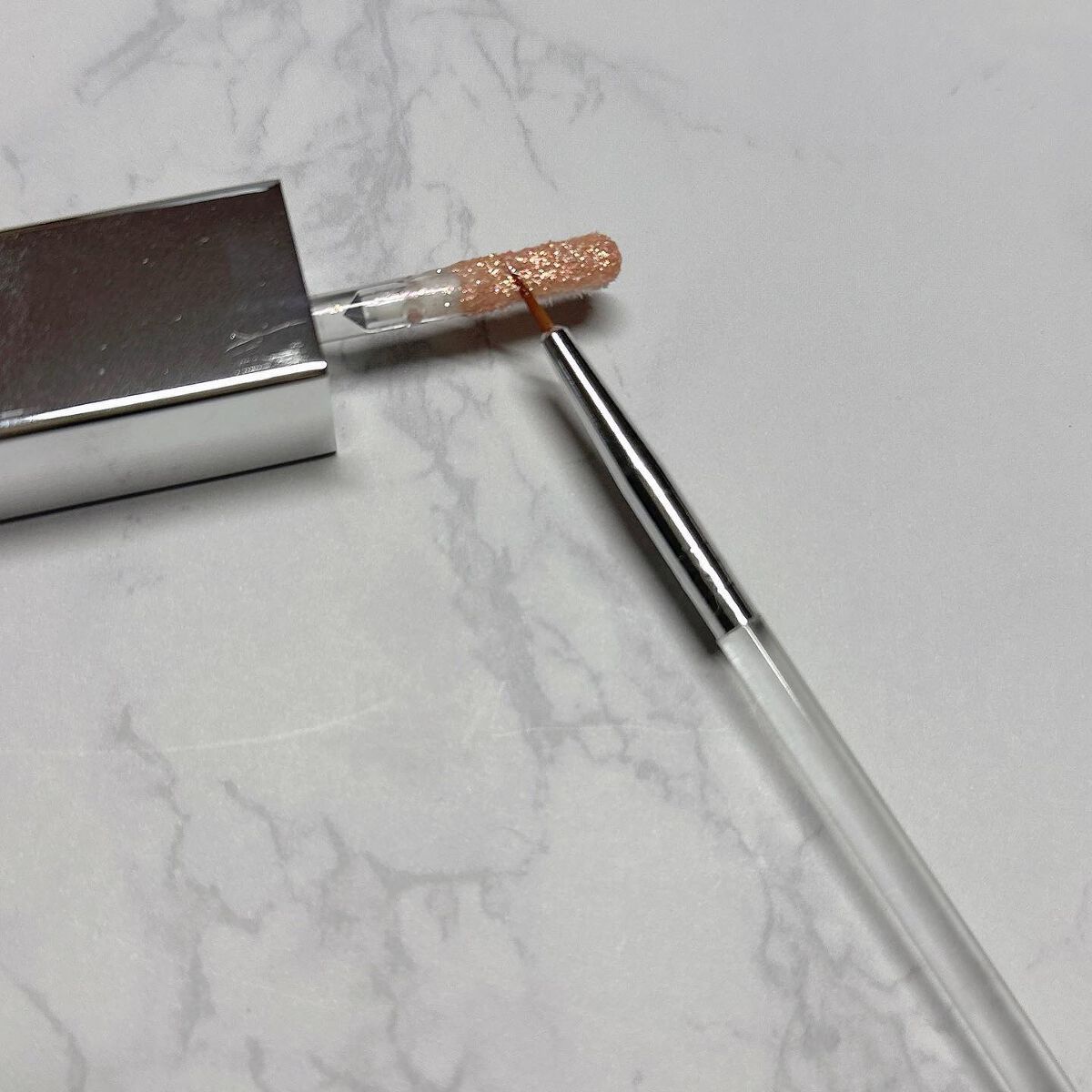 グリッターアイシャドウ/Dear.A/グリッターを使ったクチコミ(4枚目)