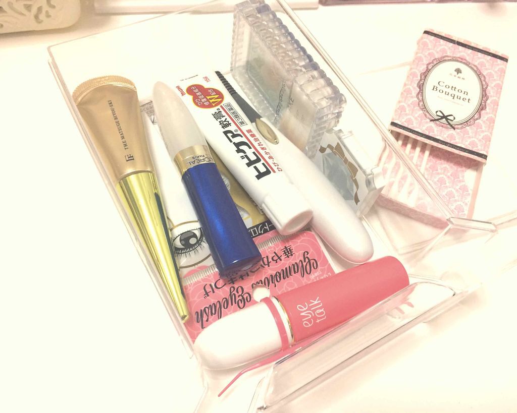 化粧収納ケース/DAISO/その他化粧小物を使ったクチコミ(3枚目)