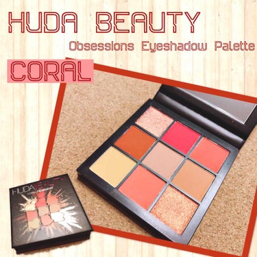 Obsessions Eyeshadow Palette/Huda Beauty/パウダーアイシャドウを使ったクチコミ（1枚目）