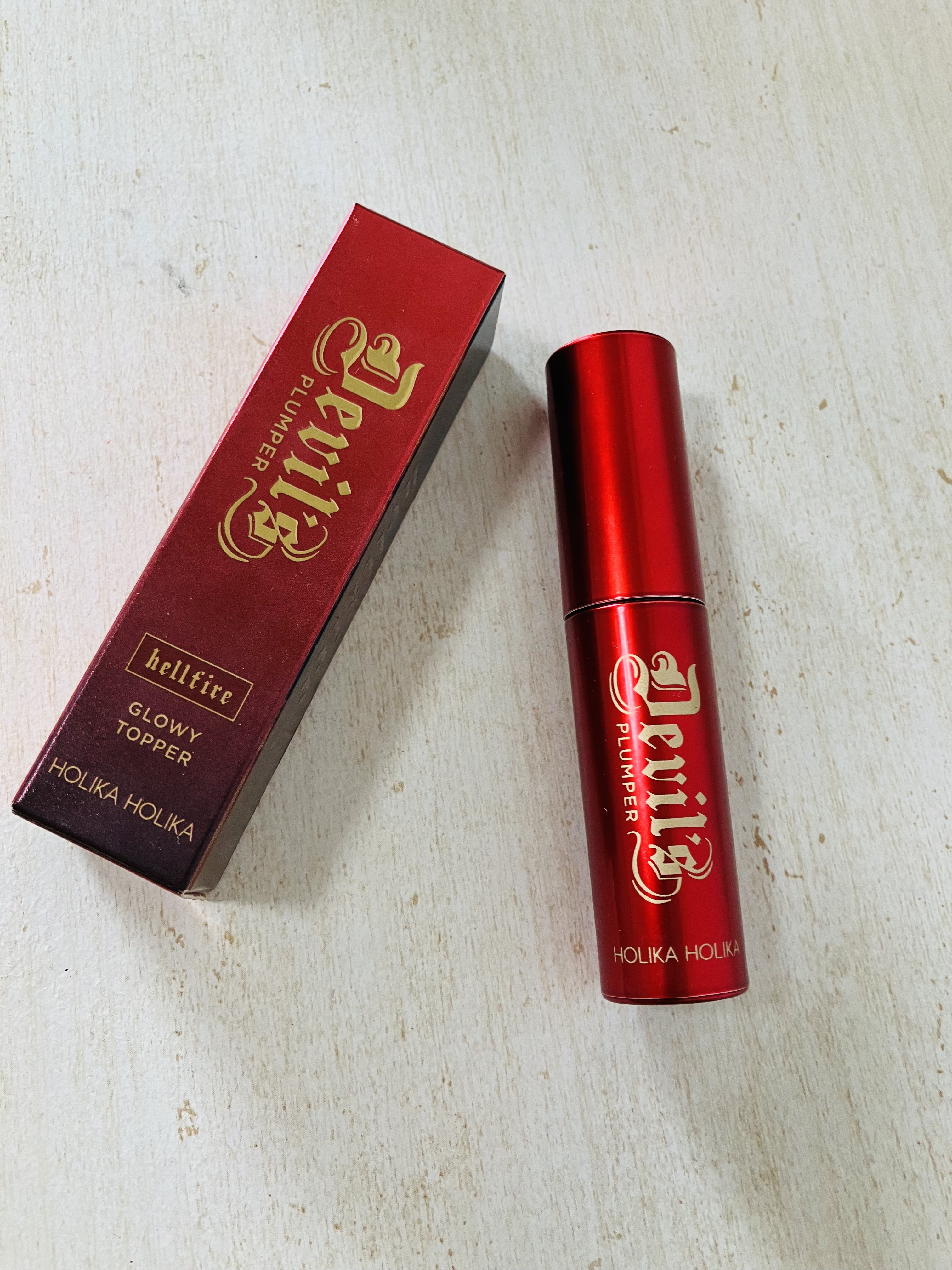 デビルズプランパー 01 ヘルゲートマットプライマー/HOLIKA HOLIKA/リッププランパーを使ったクチコミ（1枚目）