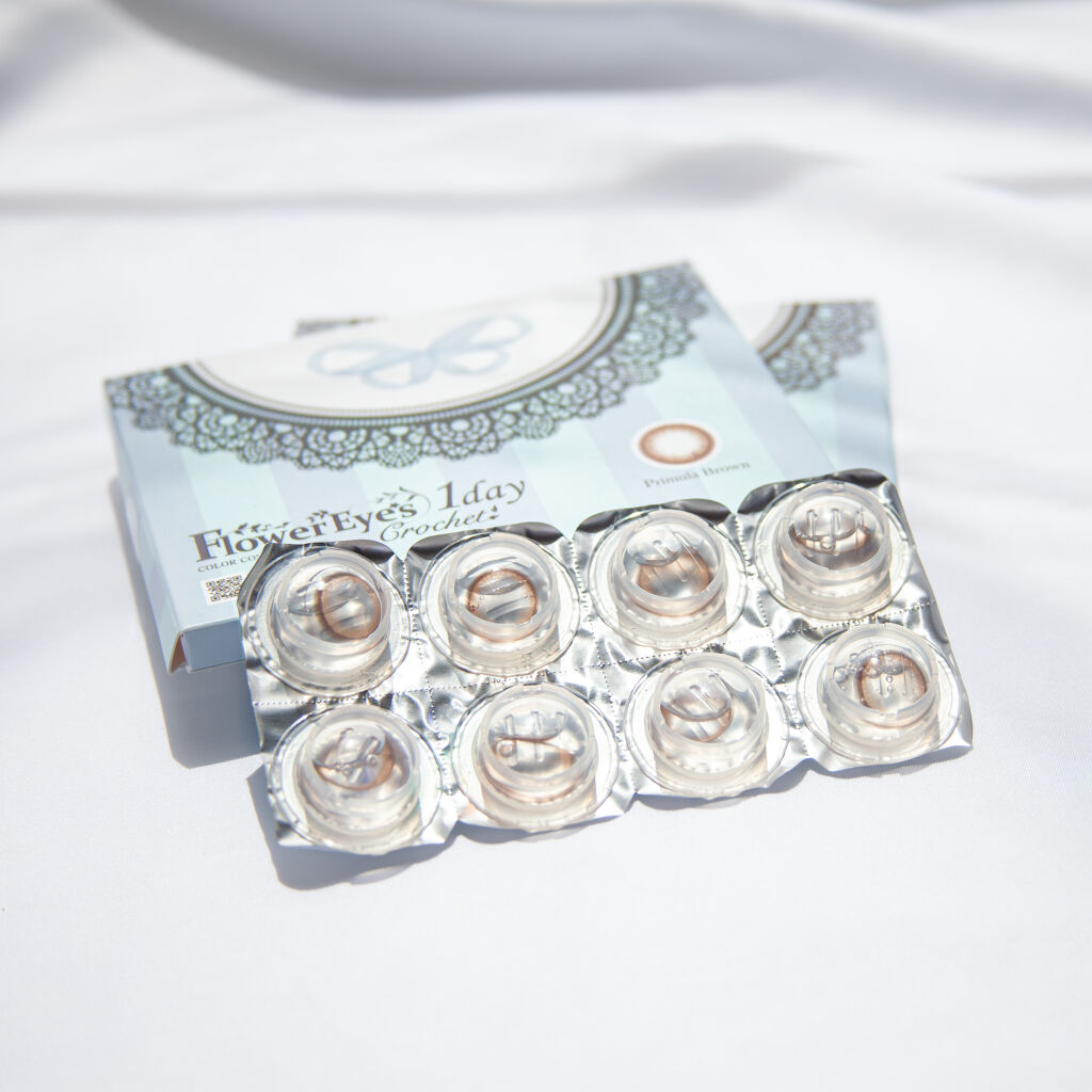 フラワーアイズ ワンデー クロッシェ/株式会社ビューフロンティア/ワンデー（１DAY）カラコンを使ったクチコミ（3枚目）