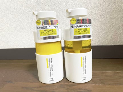 V リペア シャンプー/ヘアトリートメント/unlabel/市販シャンプーを使ったクチコミ(1枚目)