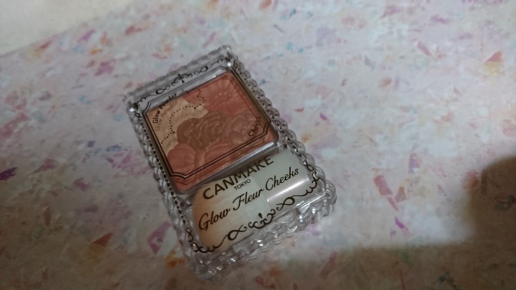 グロウフルールチークス/キャンメイク/パウダーチークを使ったクチコミ(1枚目)