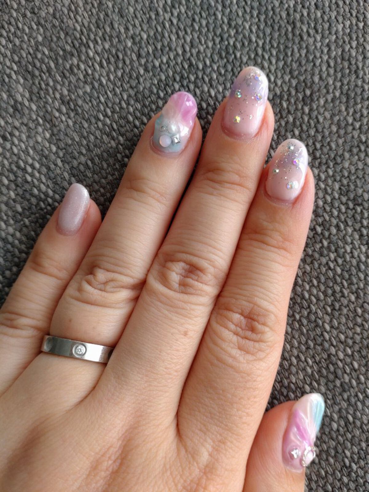 ネイル工房白パケカラージェル/ネイル工房/ジェルネイルを使ったクチコミ（2枚目）