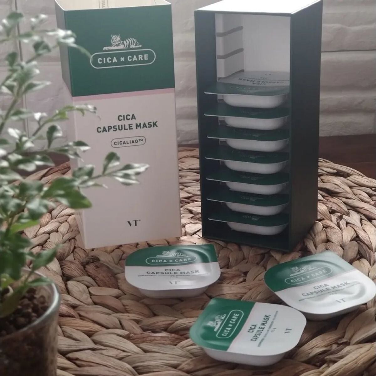 CICA カプセルマスク/VT/洗い流すパック・マスクを使ったクチコミ(2枚目)