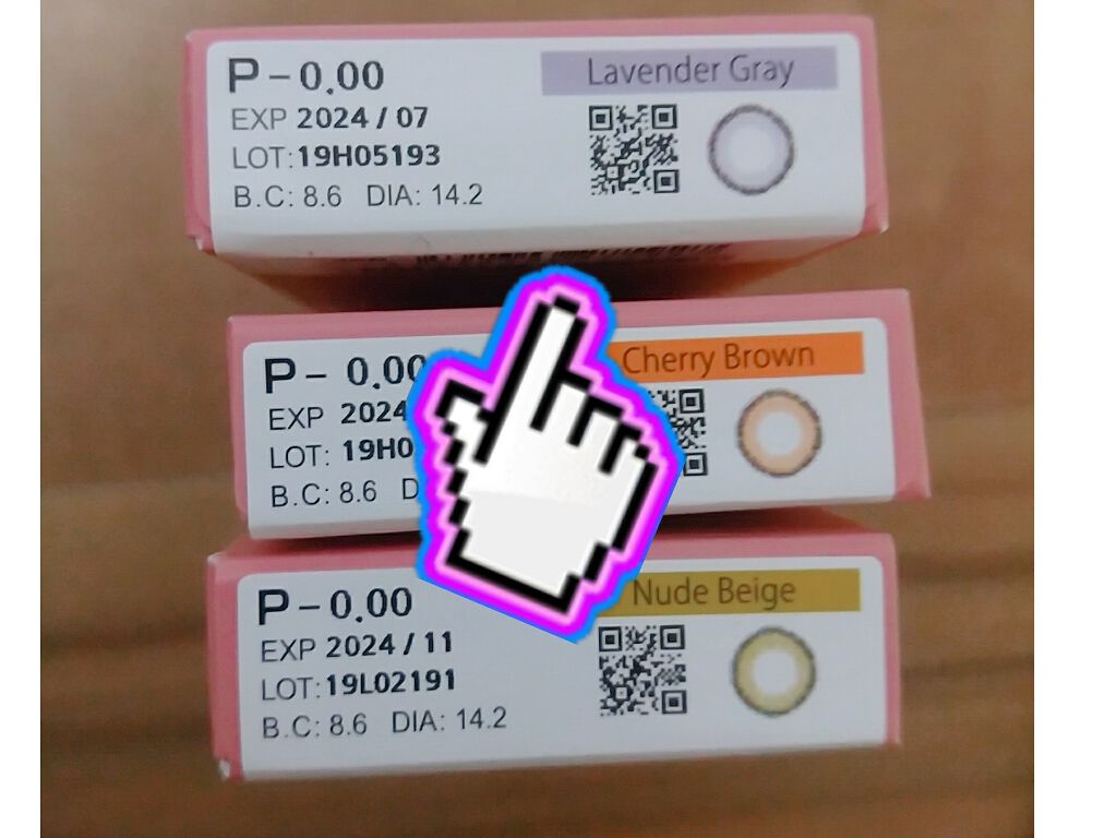 eye closet iDOL Series CANNA ROSE 1day ラベンダーグレー/EYE CLOSET/ワンデー（１DAY）カラコンを使ったクチコミ（1枚目）