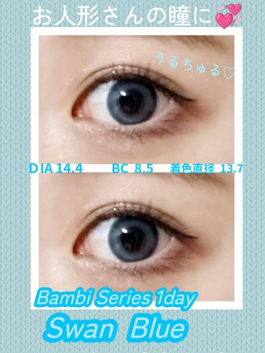 Angelcolor Bambi Series 1day /AngelColor/ワンデー（１DAY）カラコンを使ったクチコミ（1枚目）