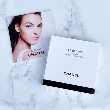 CHANEL ル ブラン セラム HLCS のクチコミ「CHANELさんのキャンペーンに応募したら
当選してたみたいで今日 届きました✨
新製品の ル.....」（1枚目）