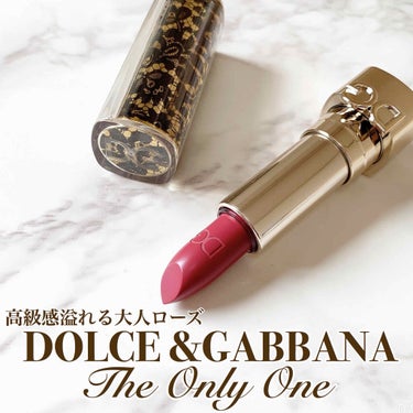 ザ・オンリーワン ルミナスカラー リップスティック/DOLCE&GABBANA BEAUTY/口紅を使ったクチコミ（1枚目）