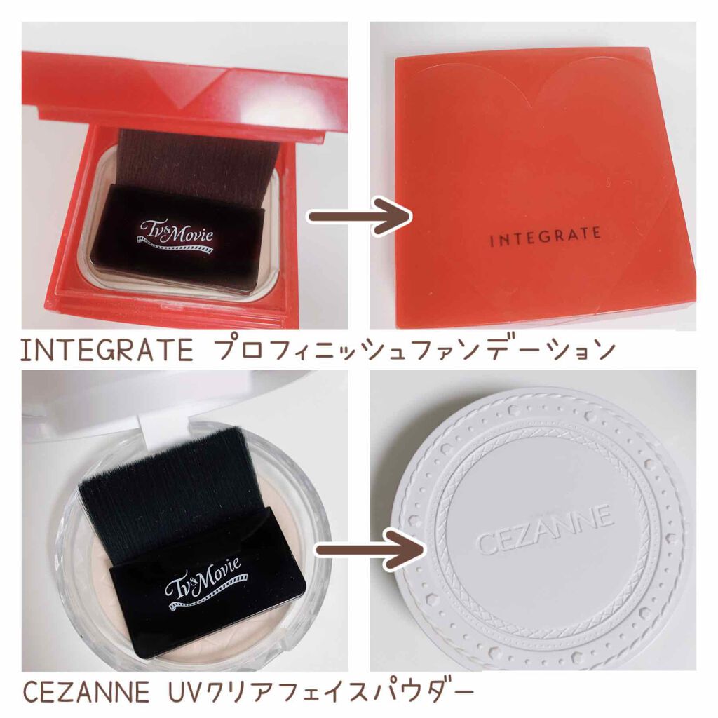 10min ミネラルパウダーファンデ/TV&MOVIE/パウダーファンデーションを使ったクチコミ(2枚目)