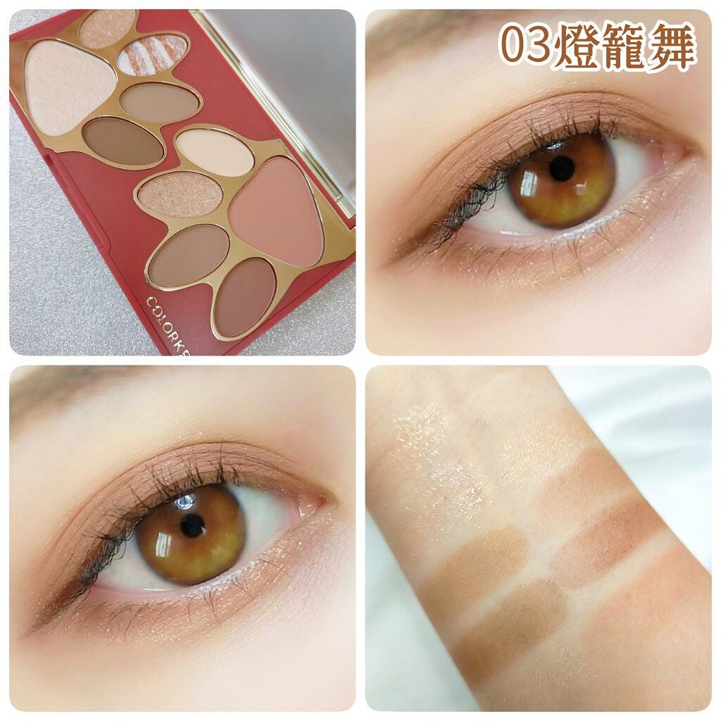 yayoi♡ on LIPS 「【肉球がかわいい🐾COLORKEYの新作アイシャドウパレット】..」(7枚目)