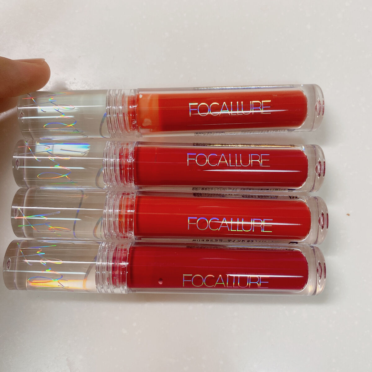 クリスタルミラーティント/FOCALLURE/リップティントを使ったクチコミ（1枚目）